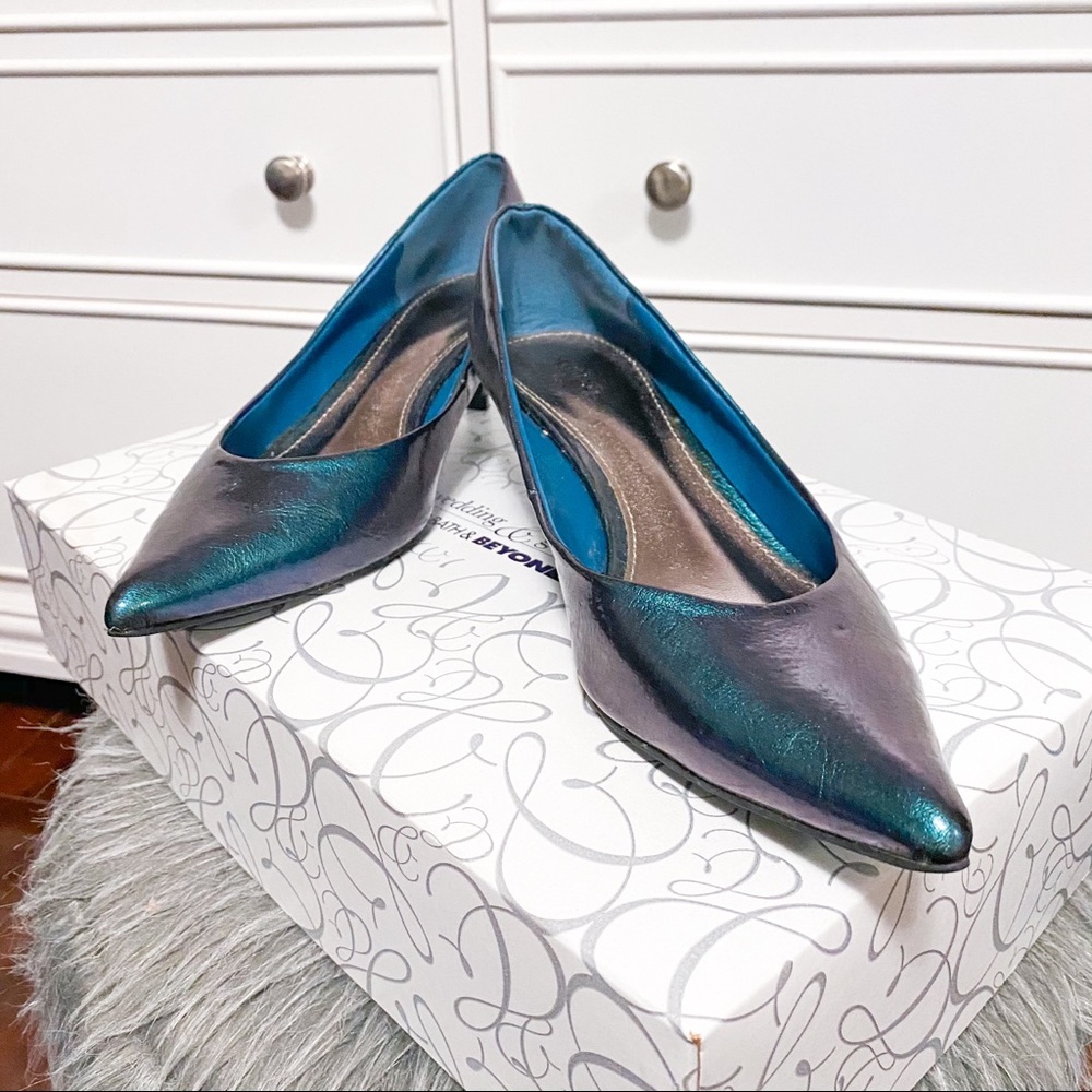 Call it Spring Blue Pointed Shoes size 9
